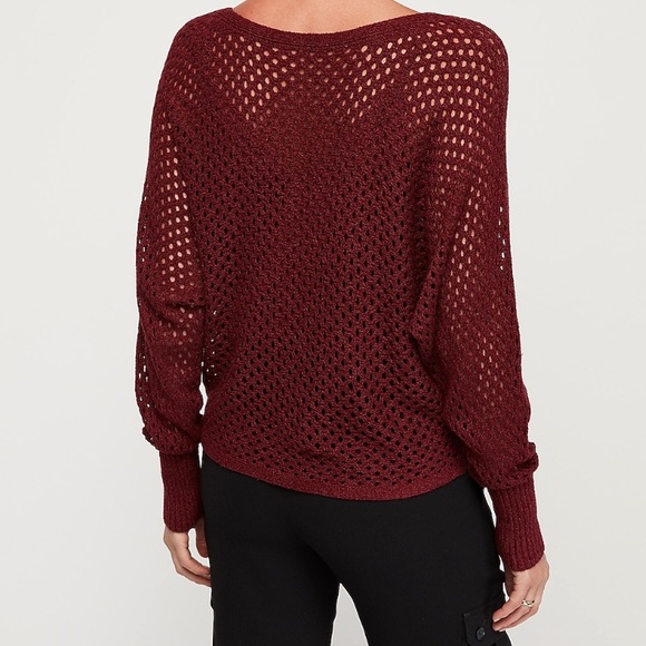 Stitch Dolman Sleeve Sweater Xl 